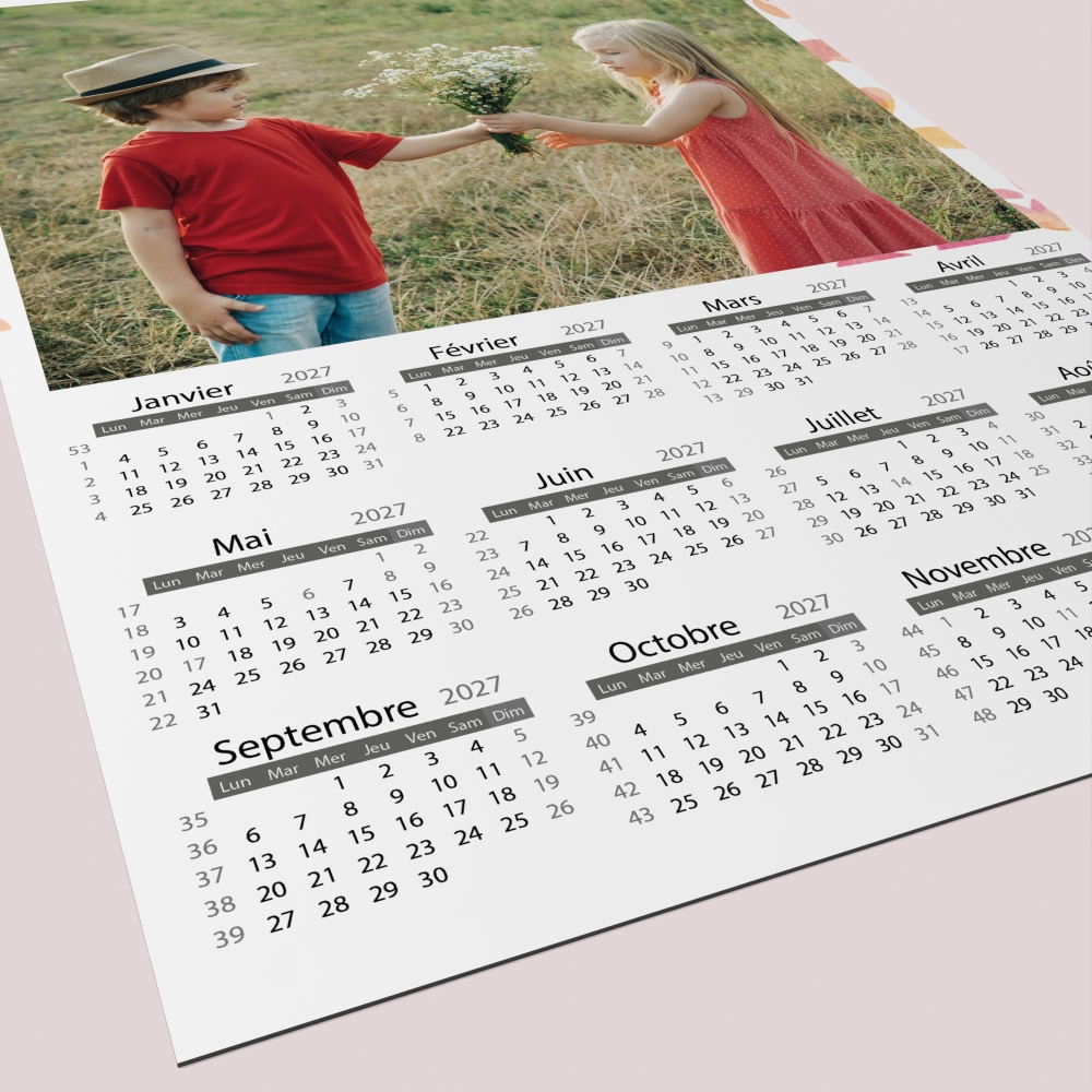 Calendrier magnétique