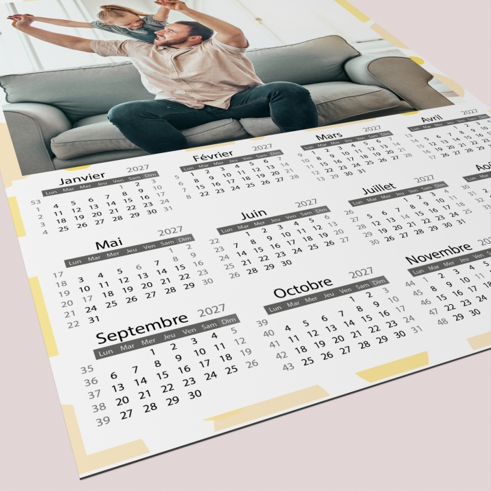Calendrier magnétique