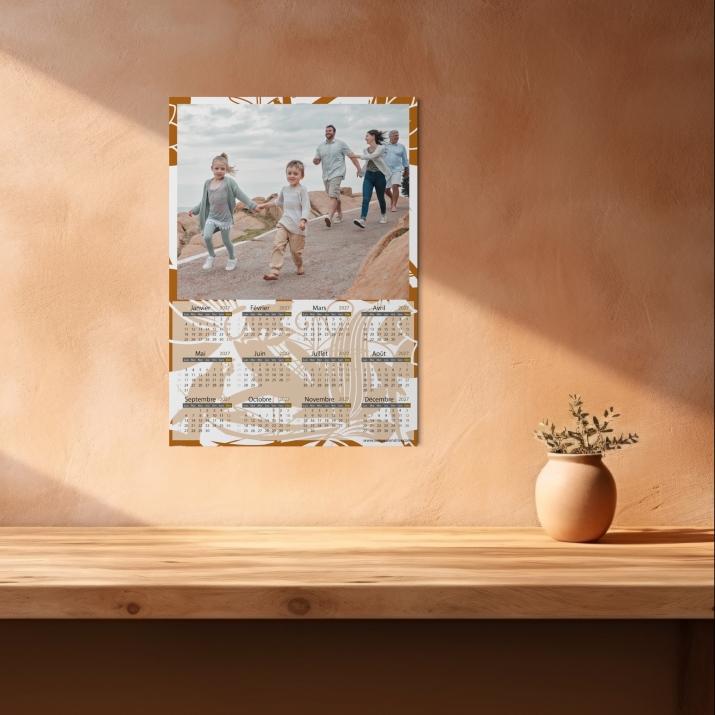 Calendrier poster photo