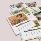 Calendriers magnétiques 12 planches