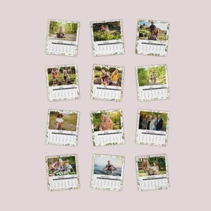 Calendriers magnétiques 12 planches