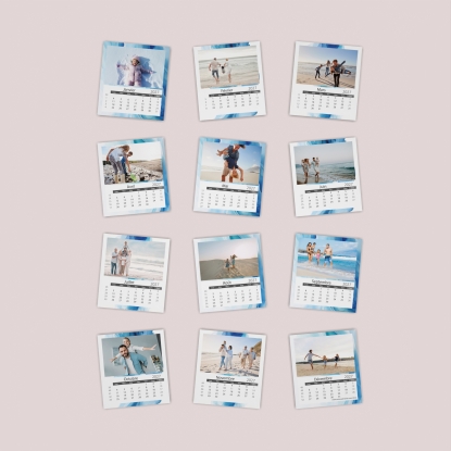 Calendriers magnétiques 12 planches
