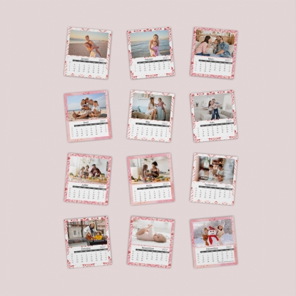 Calendriers magnétiques 12 planches