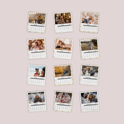 Calendriers magnétiques 12 planches
