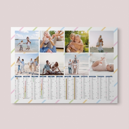 Calendrier photo bancaire