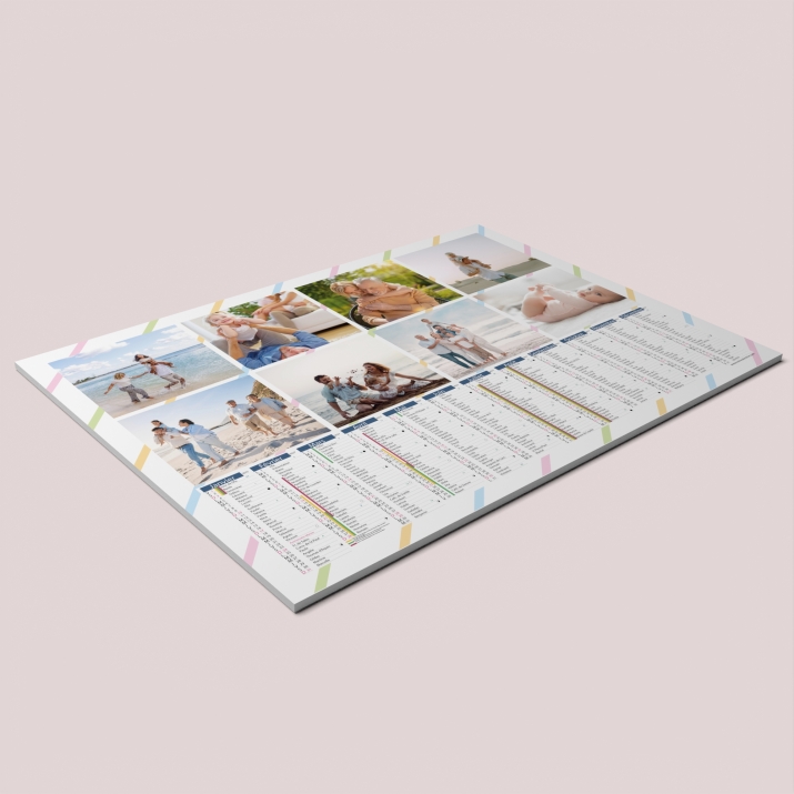 Calendrier photo bancaire