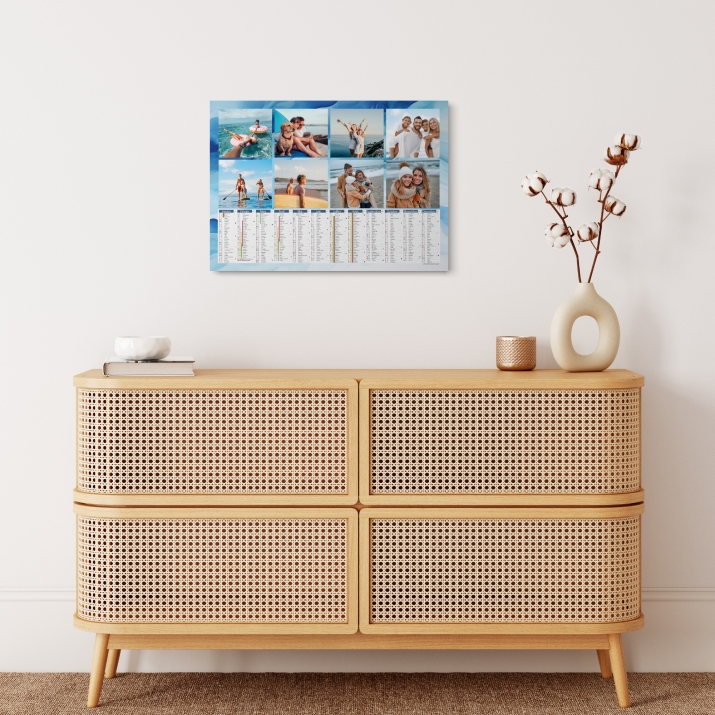Calendrier photo bancaire