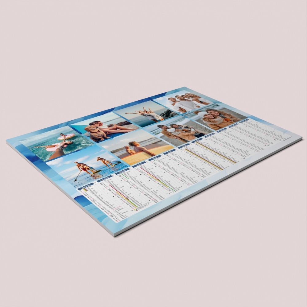 Calendrier photo bancaire