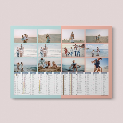 Calendrier photo bancaire