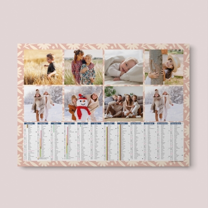 Calendrier photo bancaire