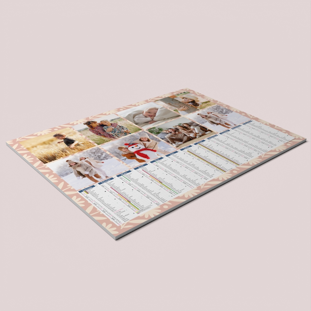 Calendrier photo bancaire