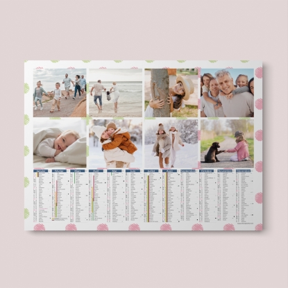 Calendrier photo bancaire