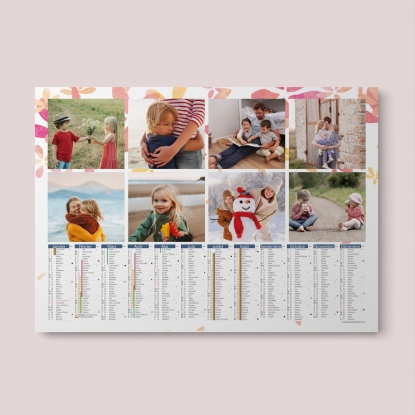 Calendrier photo bancaire