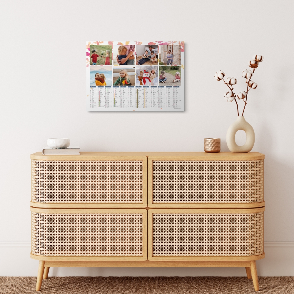 Calendrier photo bancaire