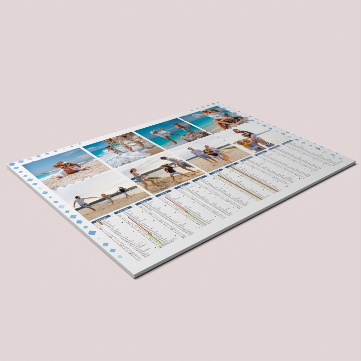 Calendrier photo bancaire