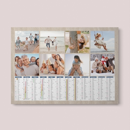 Calendrier photo bancaire