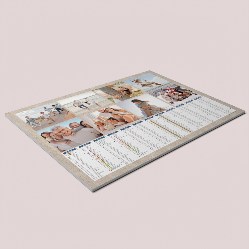 Calendrier photo bancaire
