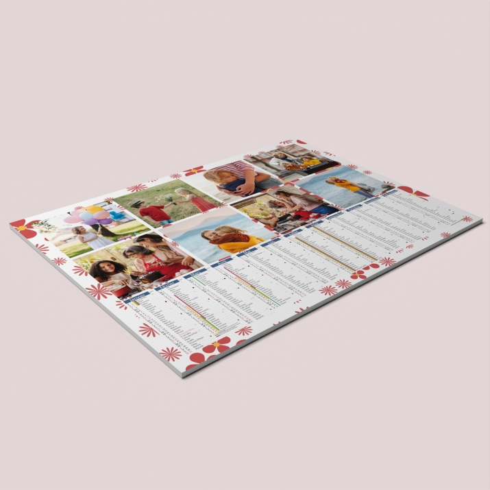 Calendrier photo bancaire
