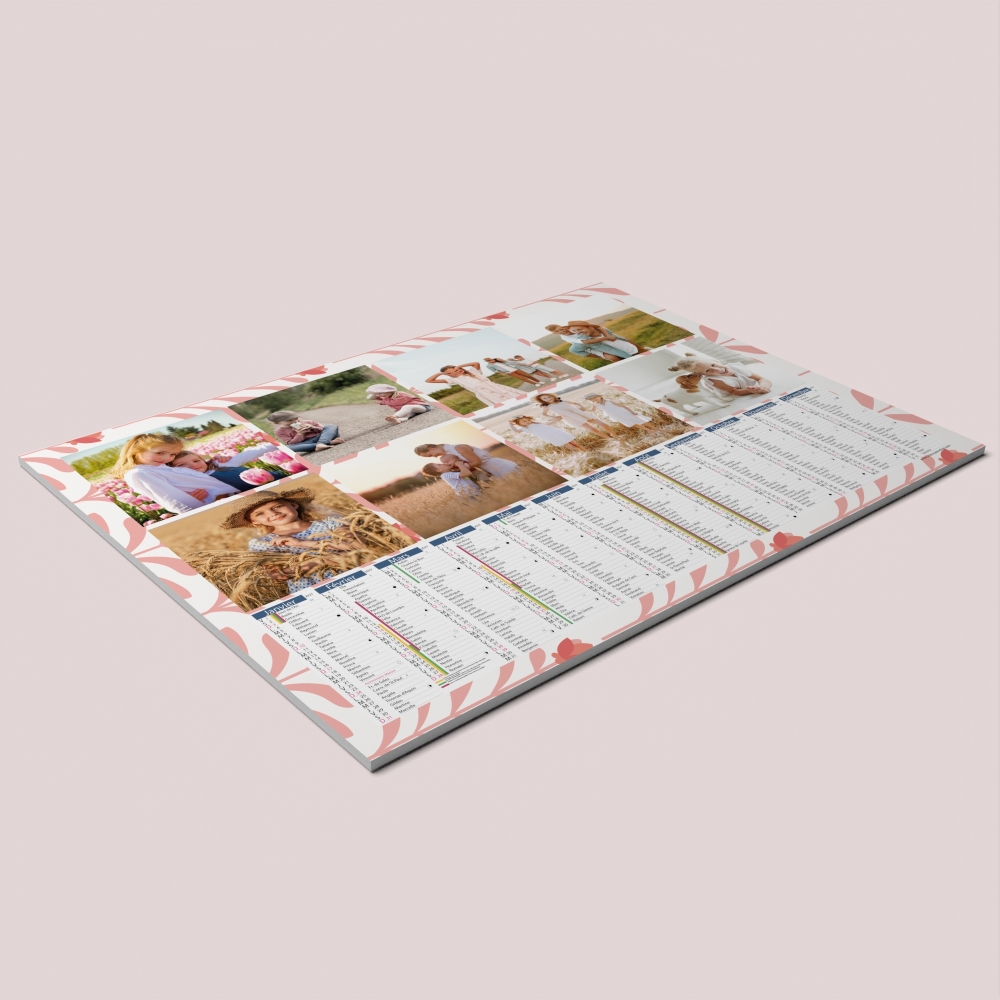 Calendrier photo bancaire