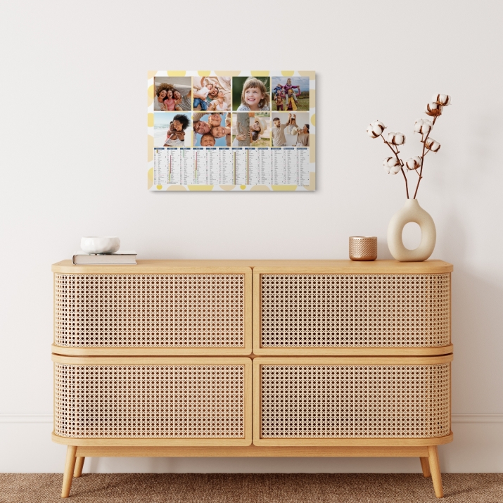 Calendrier photo bancaire