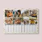 Calendrier photo bancaire