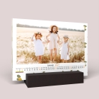 Calendrier sur bois pano
