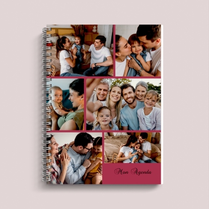 Agenda photo personnalisé