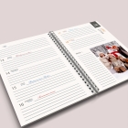 Agenda photo personnalisé