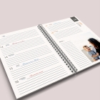 Agenda photo personnalisé