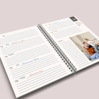 Agenda photo personnalisé