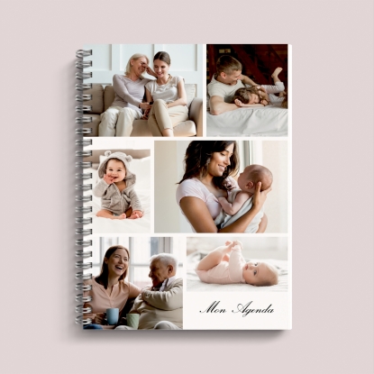 Agenda photo personnalisé