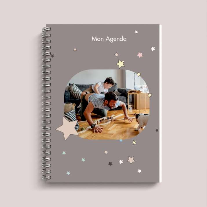 Agenda photo personnalisé