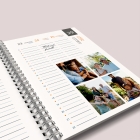 Agenda photo personnalisé