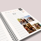 Agenda photo personnalisé