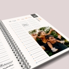 Agenda photo personnalisé