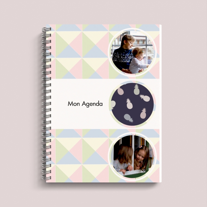 Agenda photo personnalisé