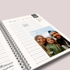 Agenda photo personnalisé