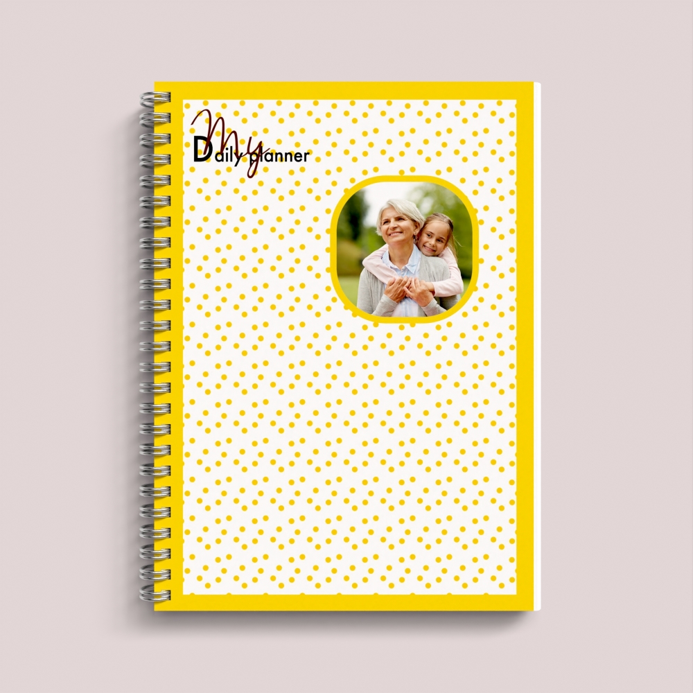 Agenda photo personnalisé