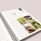 Agenda photo personnalisé