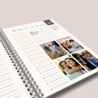 Agenda photo personnalisé