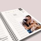 Agenda photo personnalisé