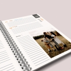 Agenda photo personnalisé