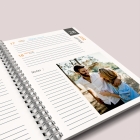 Agenda photo personnalisé