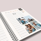Agenda photo personnalisé