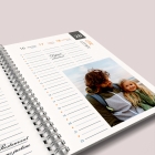 Agenda photo personnalisé