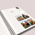 Agenda photo personnalisé