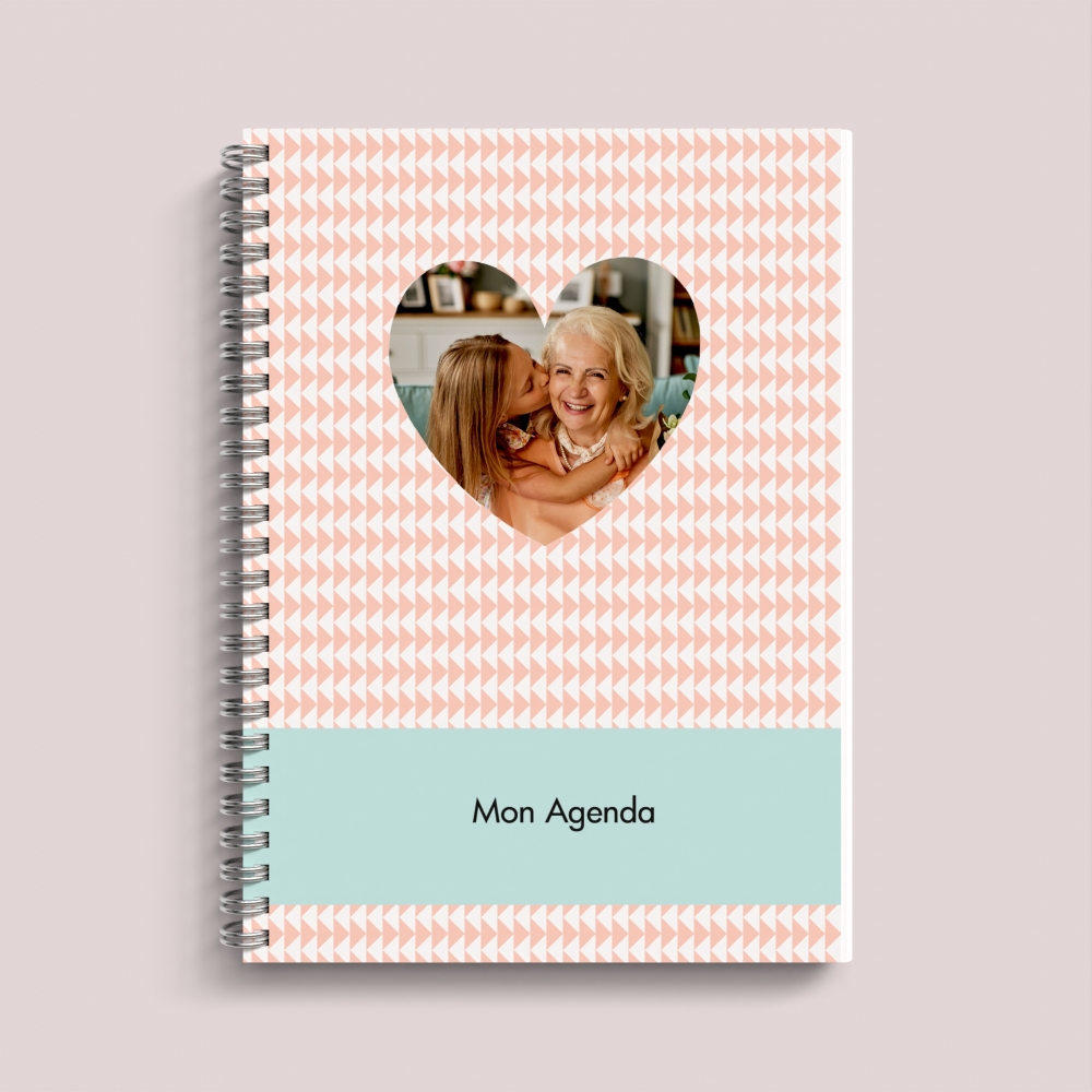 Agenda photo personnalisé