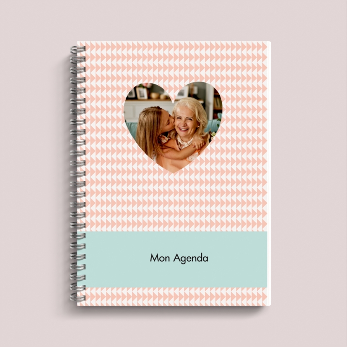 Agenda photo personnalisé