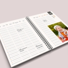 Agenda photo personnalisé