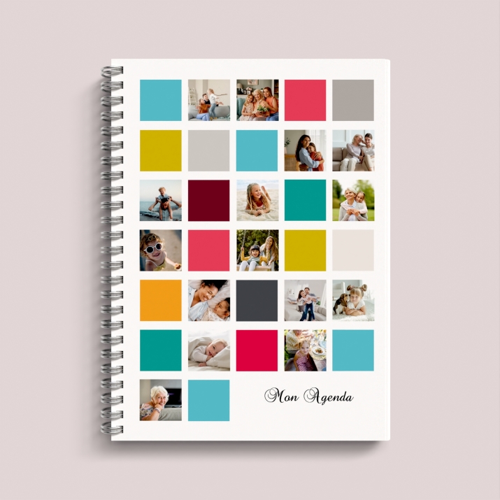 Agenda photo personnalisé